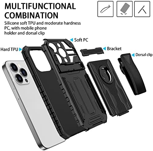 Sacos de celular de Haijun compatíveis com caixa Motorola G Styius 2021 com coldre da bolsa de clipe de correia de