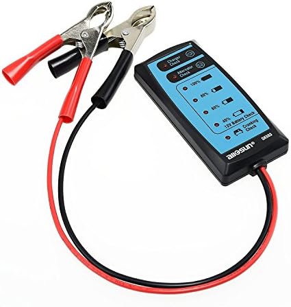 Testador de bateria automotiva GK503 12V AllOsun, verificação do carregador, verificação do alternador, verificação de manobra, diagnóstico