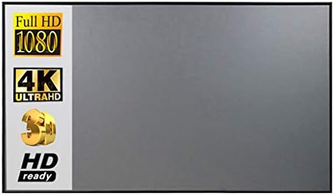 N/A Screen do projetor 16: 10, Tela de projeção de tecido de tecido refletivo para Beamer de vídeo LED de DLP do YG300 DLP
