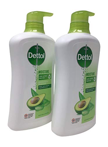Lavagem corporal anti -bacteriana de Dettol, umidade, 21,1 onças/625 ml
