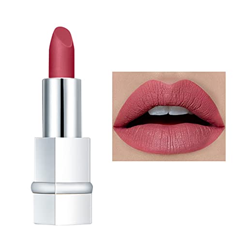 Xiahium candylover89 Lip Lipsk Lipstick Impermeável Lip Lip Gloss Alto impacto Lipcolor com fórmula cremosa hidratante Cuidados labiais