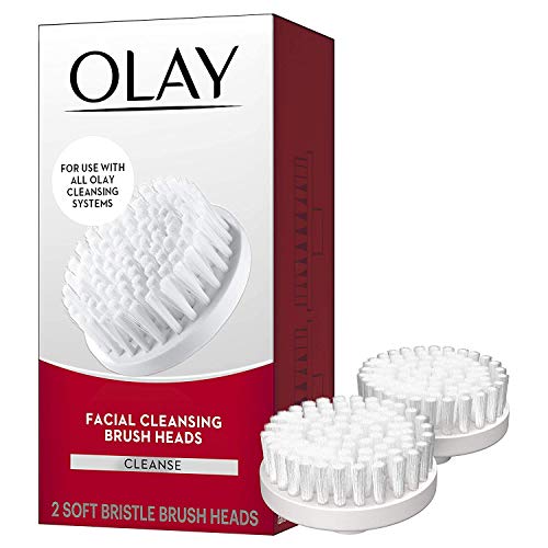 Brush de limpeza facial por Olay Prox by Olay Advanced Facial Cleansing System Substody Brush Heads, 2 contagem