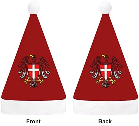 Bandeira do chapéu de natal de Vienna Soft Pray Santa Cap Funny Beanie para a festa festiva do ano novo de Natal