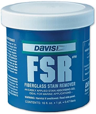 Removedor de mancha de fibra de vidro de FSR Davis 16 onças