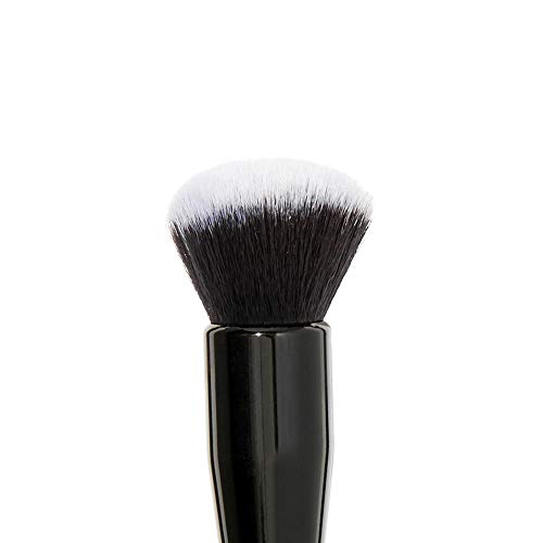 duende. Ultimate Brush Brush, Ferramenta de maquiagem vegana, em forma de cúpula, aplica-se na perfeição e mistura Fundati