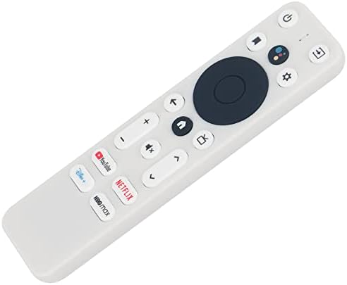 Controle remoto de voz da Beyution com MIC Fit para Onn Android TV FHD Dispositivo 100024646 100026240