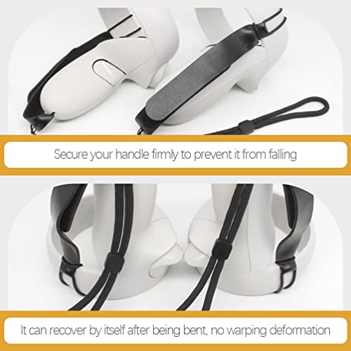 Milisten VR Controller VR Controller 2 Desenta VR Glasses Knuckle Bands Gaming Wrist Belts Compatível para Quest 2 Ajuste Ajuste
