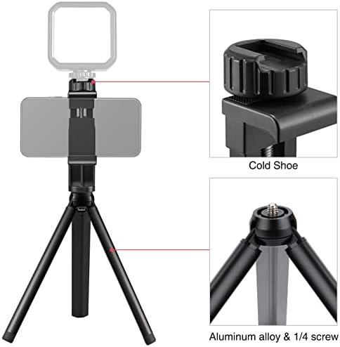 Camolo Bluetooth Selfie Stick Tripé, suporte portátil de tripé portátil de 54 polegadas com um tripé de selfie de celular remoto