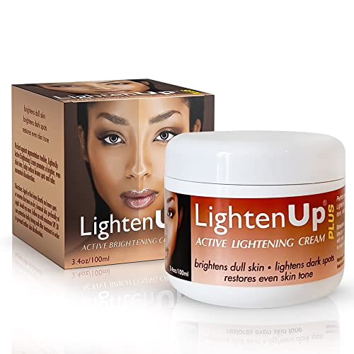 Iluminação mais creme de iluminação de pele ativa - 3,4 fl oz / 100 ml - creme hidratante diário, cremes de manchas