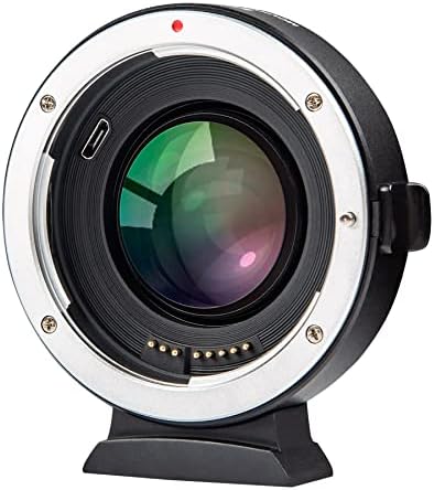 VILTROX EF-FX2 Foco automático Adaptador de montagem de montagem de lentes de renovação do redutor de velocidade 0.71x para lente