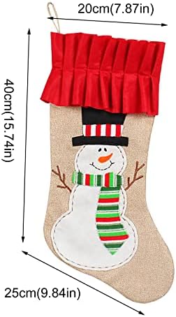 Presentes de doces meias de lareira personalizada meia decorações de casas de Natal e acessórios de festa para crianças decoração