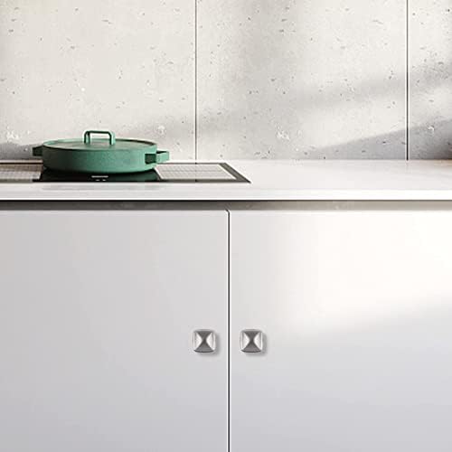 botões de armário de cozinha homdiy - níquel - maçanetas de porta de gabinete HD8791SNB