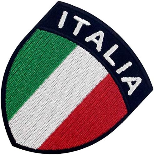 Itália da Itália Bandeira Bandeira Bordada Apliques Ferro em Sew On Italian National Emblem