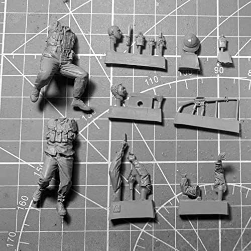 Goodmoel 1/35 Guerra do Vietnã Us Infantaria de Recurência de Combate Cheia Modelo de Soldado Kit/Kit em miniatura não montado