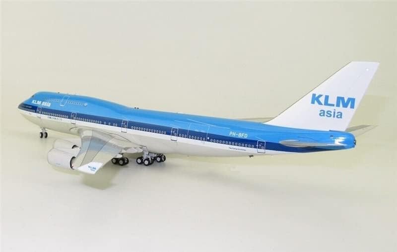 Afligência 200 KLM Asia para Boeing 747-406M PH-BFD com Stand Limited Edition 1/200 Aeronave Diecast Modelo pré-construído