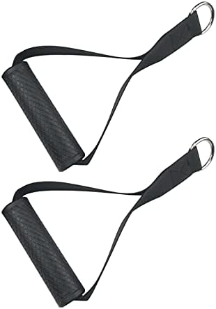 LPDPHANXFKX 2 pares Bandas de resistência Handles For Men Mulheres puxam faixas de resistência Maça de borracha para treinamento