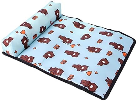 Almofada de tapete slakkenreis para cães gatos cobertores de seda de gelo para capa para canil/sofá/cama/piso/assentos do carro