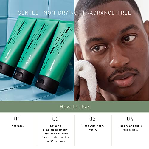 Hawthorne Skin Sensive Face Care Starter | Inclui limpador de rosto suave de pele sensível e loção facial de peso