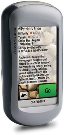 Garmin Oregon 400i Unidade de GPS portátil de tela sensível ao toque de 3 polegadas com lagos interiores dos EUA e um