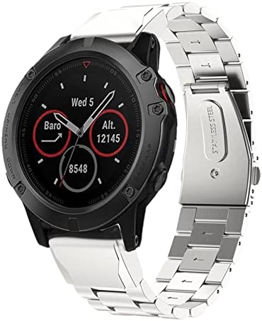 CZKE Aço inoxidável Quickfit Watch Bands para Garmin Quickfit 20mm Watch Band
