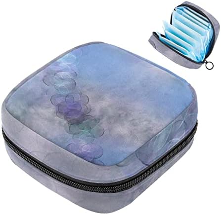 Bolsa de armazenamento de guardanapos sanitários de Oryuekan, bolsas de zíper menstrual reutilizável portátil, bolsa de armazenamento
