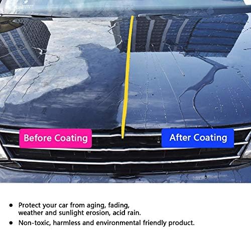 Revestimento de carros suuonee, 100 ml de carro universal de alta dureza High Gloss Blift Coating Paint Anti Scratch Protection