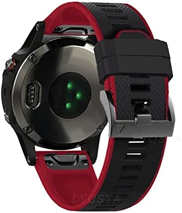 FEHAUK 26 mm Silicone Redução de Silicone Relógio Strap Band para Garmin Fenix ​​6x 6 6s Pro 5x 5 Plus 3HR Enduro Smartwatch