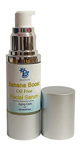 Banana Boost Oil Facial Facial Serum, Hidratação Superior sem óleo, Alisamento, Crumbo e Firmagem por coisas