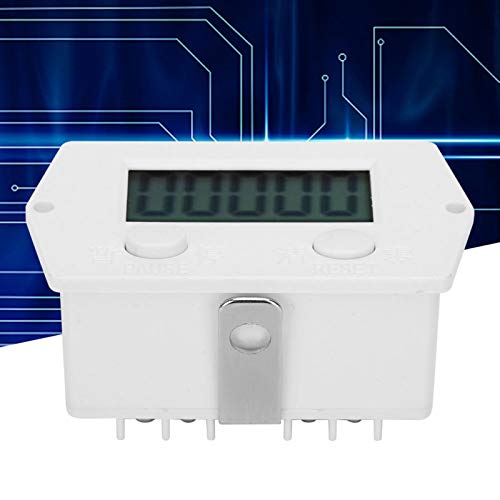 Topincn 5 dígitos 0 a 99999 Machine Tool Counter XJ-5J Indução magnética Display Counter eletrônico LCD Digital contador 0-999999
