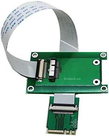 SINTECH M.2 A/E ADAPTADOR CARCO, compatível com Broadcom Wifi Bluetooth 4.0 BCM94360CD BCM94331CD