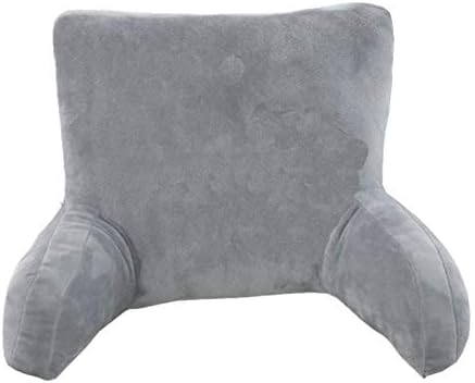 Xiyuan Reading travesseiro/cadeira/almofada/travesseiro traseiro com braços de suporte, travesseiros de encosto para cama