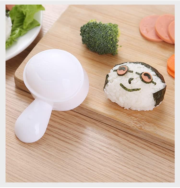 Julyupoli Rice Ball Mold for Kids Onigiri Mold Cartoon Sushi, Family Styling Sushi Mold Rice Shaper Onigiri Mold Diy
