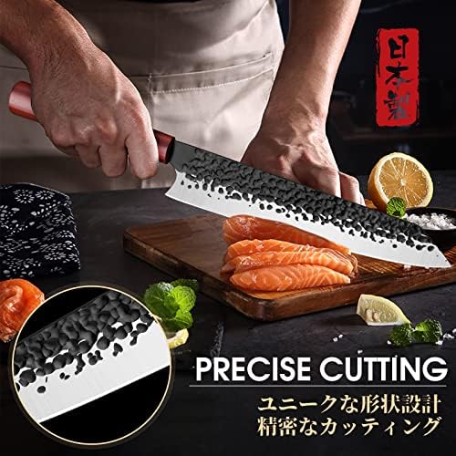 Huusk Japan faca para pacote de corte de carne com faca de sushi de carne forjada à mão