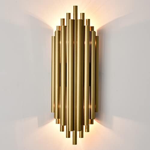 Axilândia moderna lâmpada de parede de metal 2 arances de parede de parede