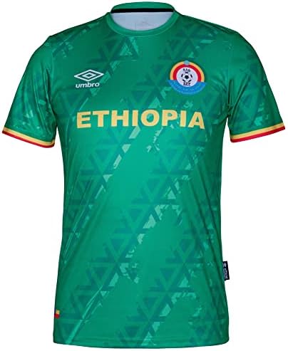 Umbro Men's Etiópia Home Soccer Jersey 2021