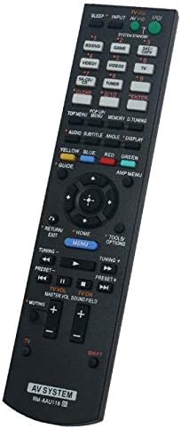 RM-AAU116 Substitua o ajuste do controle remoto para o sistema de home theater Sony AV Audio HT-DDW3500 SS-CNP3500 SS-MSP3500