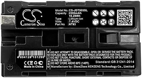 Cameron Sino New 2200mAh Substituição Bateria de ajuste para JDSU NT1150, NT-900 AS-IS, NT905, Validador Test-UM NT905, Validador