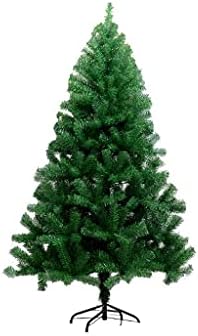 Arreia de Natal de férias 3,9 pés Árvore de Natal Artificial Verde com Metal Stand, Easy Assembly Reutilable Indoor Decoration