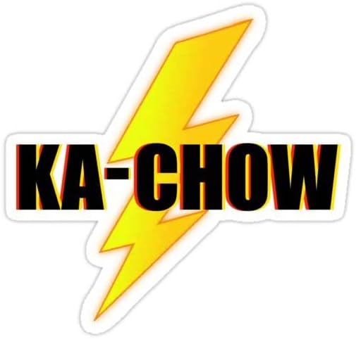 H&S KA Chow - adesivo de raio McQueen Vinil adesivo para carros para carro | Laptop | Garrafa | Tamanho à prova d'água: 5