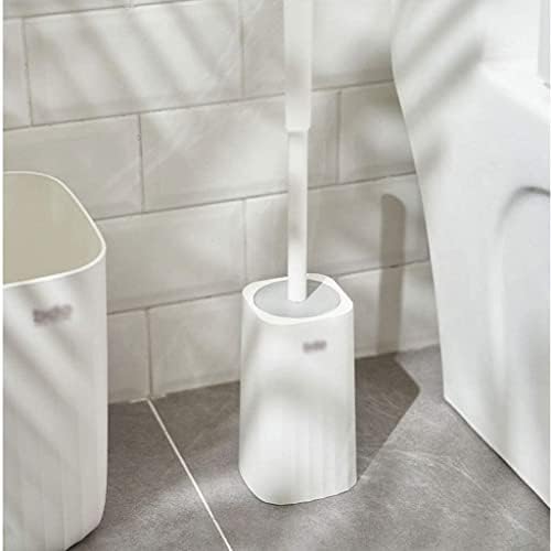Escova de vaso sanitário para escova e suporte de vaso sanitário do banheiro, escova de higiene longa de plástico, escova de