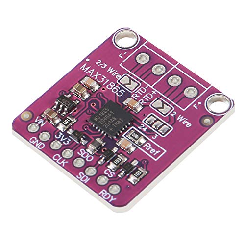 Aitrip 1PCS PT100 MAX31865 RTD Módulo de amplificador de termopar temperatura RTD Compatível com Arduino Raspberry Pi
