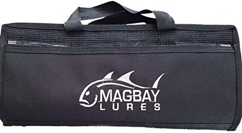 Magbay atrai grande bolso de 6 bolso - 38 polegadas por 15 polegadas substitui o bart preto