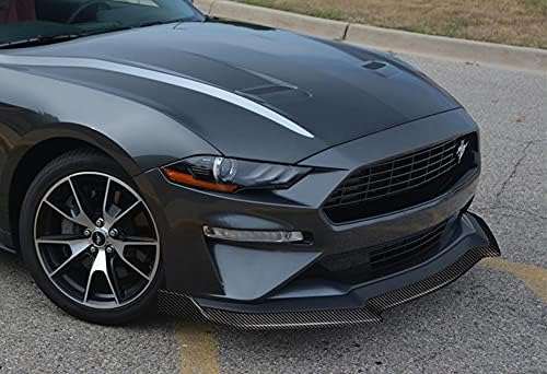 Q1-Tech Bumper Lip Fit para compatível com 2018-2020 Ford Mustang, Spoiler de pára-choques do ar do que o ar do queixo