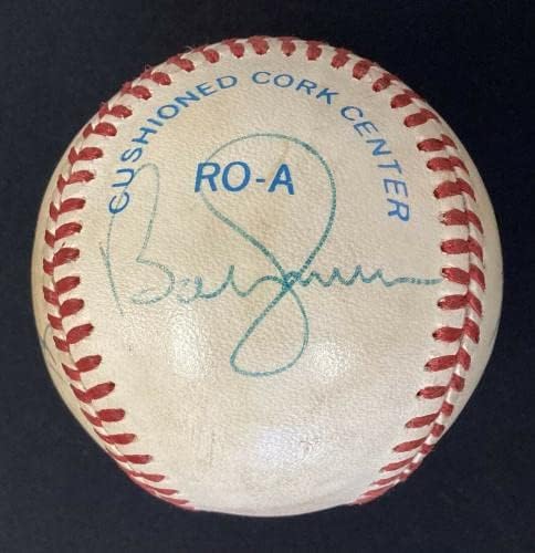 George Steinbrenner assinou o beisebol Yankees Legends P Rizzuto +2 Autograph JSA - Bolalls autografados
