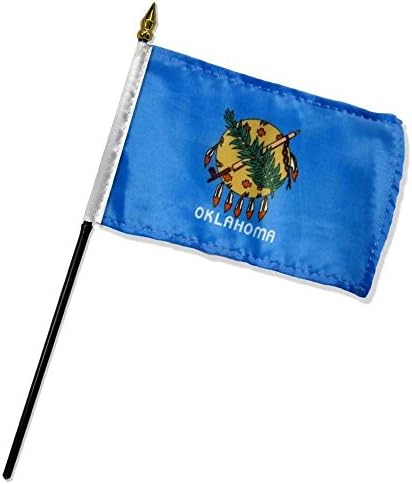 RFCO Oklahoma 4 x6 bandeira de bastão