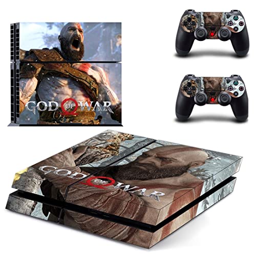 Para PS4 Slim - Game God O Best Of War PS4 - PS5 Skin Console & Controllers, Skin Vinyl para PlayStation New Duc -77