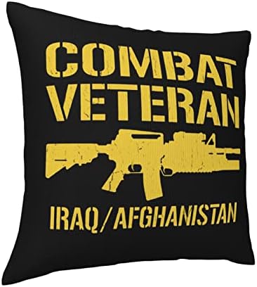 O veterano de Kadeux Combat Iraque e o Afeganistão insere travesseiros de 18x18 polegadas, inserir tampa de travesseiro