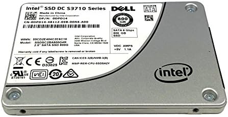 Dell | Dpd14 | Intel DC S3710 Series - SSDSC2BA800G4R | 800 GB 2,5 SATA 6GBPS | MLC | HET | unidade de estado sólido