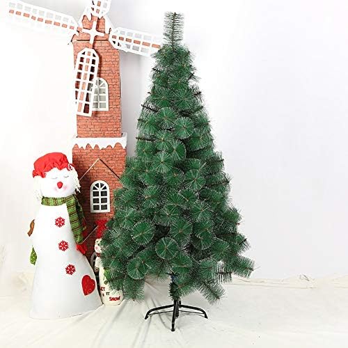 Árvore de Natal Artificial de PVC DLPY articulada em Metal Stand Xmas Pine Tree Simulation Criptografia para decoração de férias-4
