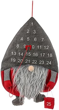 Decorações de Natal HHMEI Dwarf Doll Wall Calendar Calendar Calendário Calendário Criativo do Calendário Sgcabivfhoojdf